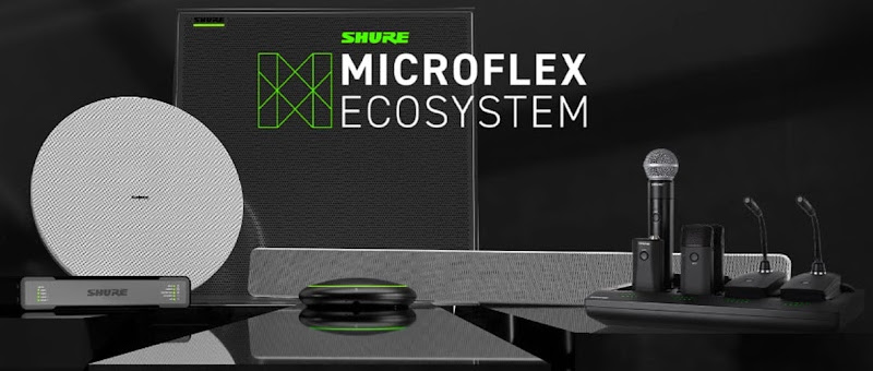 SHURE Microflex Ecosytem - mikrofon és audiorendszer